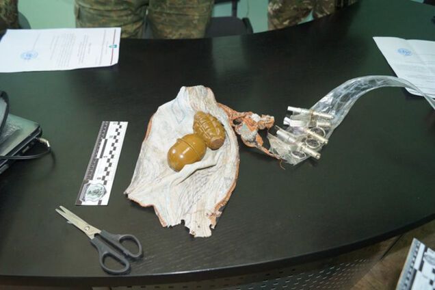 Взрывчатка из зоны АТО