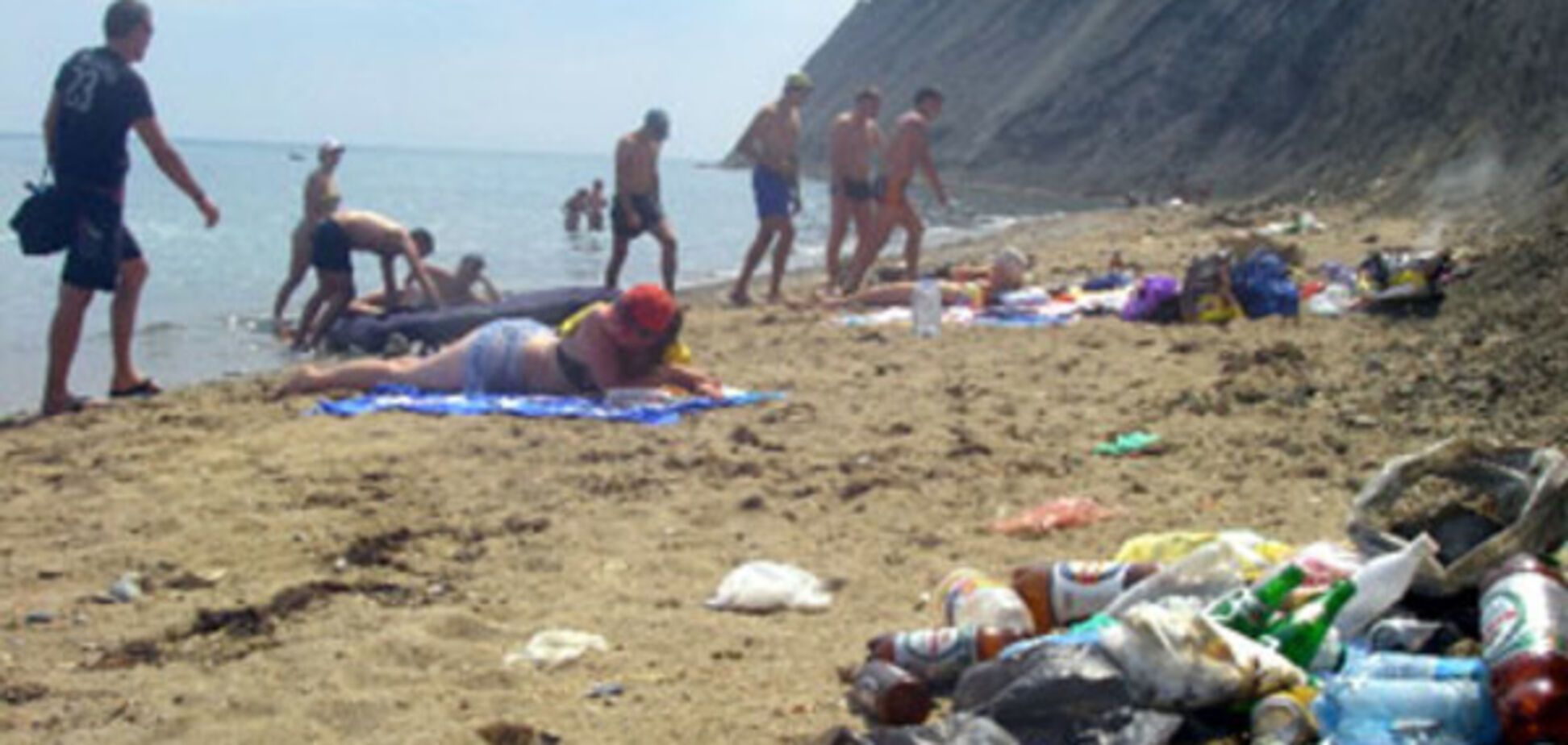 Пляж в Крыму