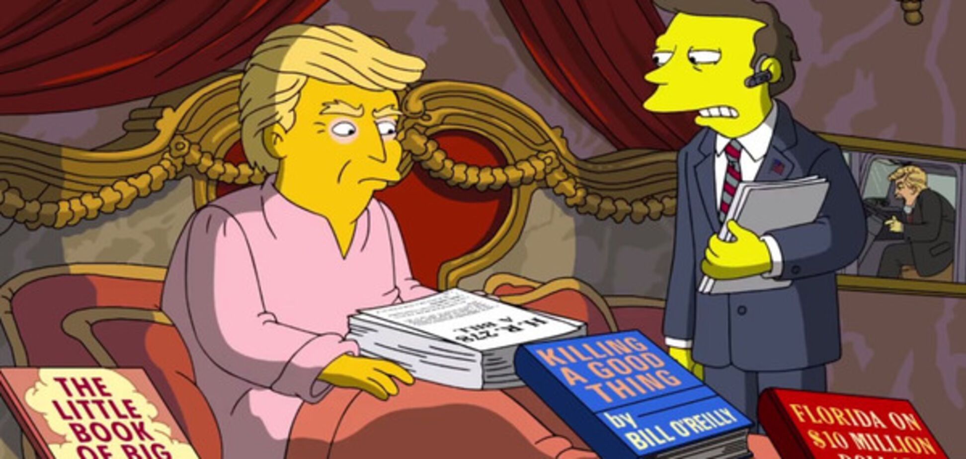 \'Симпсоны\' высмеяли 100 дней президентства Трампа