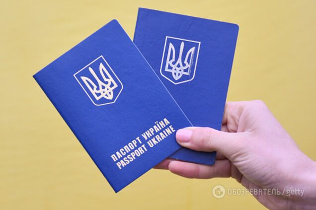 Украина паспорт