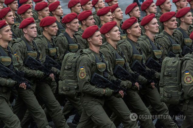 военный парад крещатик