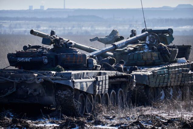 война донбасс танк