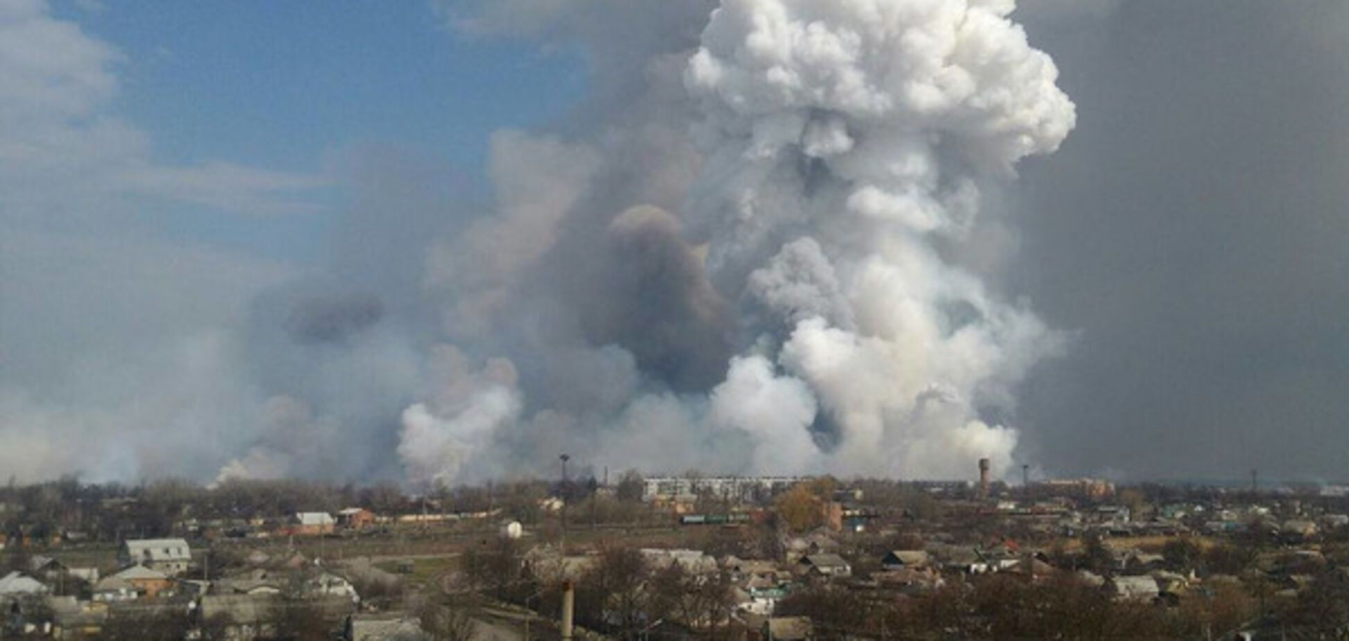 Взрывы в Балаклее