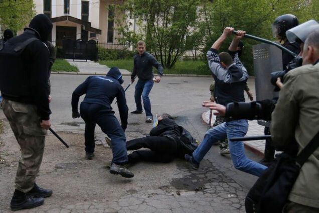 Донецк 28 апреля 2014