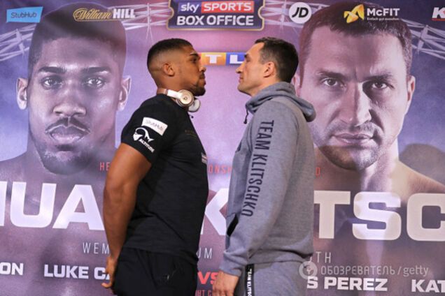 Кличко Джошуа взвешивание