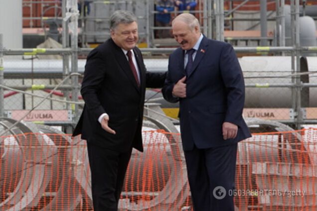 Порошенко и лукашенко