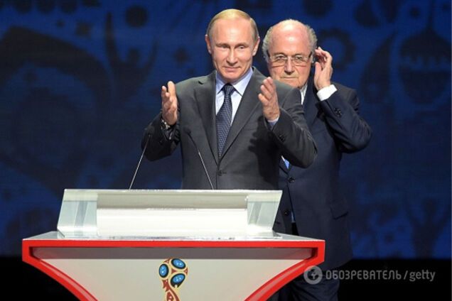 Путин Блаттер