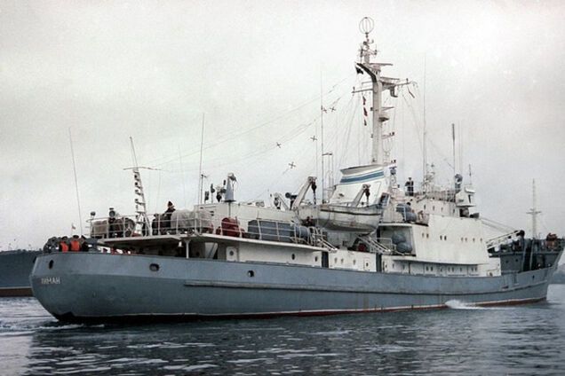 Российский корабль, получивший пробоину при столкновении, затонул в Черном море