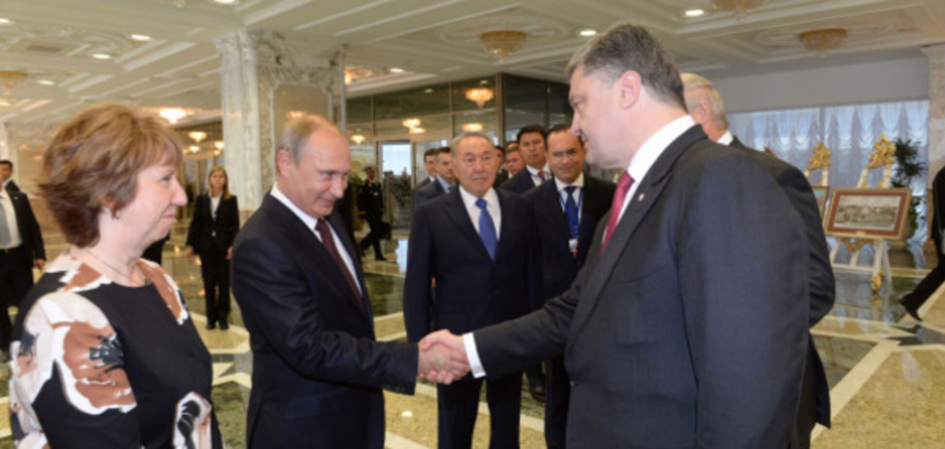 Порошенко и Путин