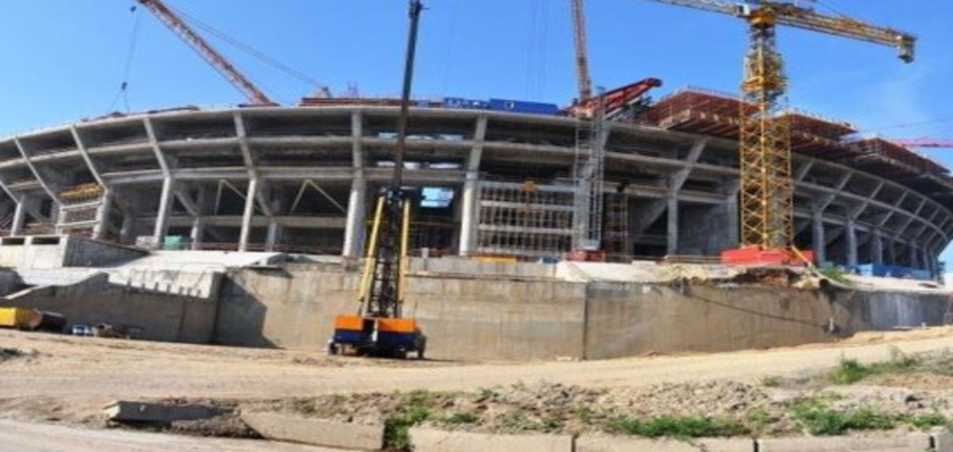 строительство стадиона в питере