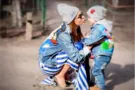 Слава Каминская с сыном