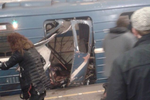 метро Санкт-Петербург взрыв