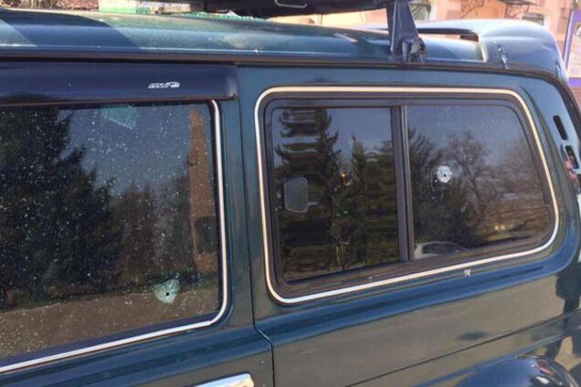 Обстрел автомобиля депутата Володина