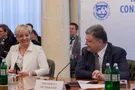 Гонтарева и Порошенко