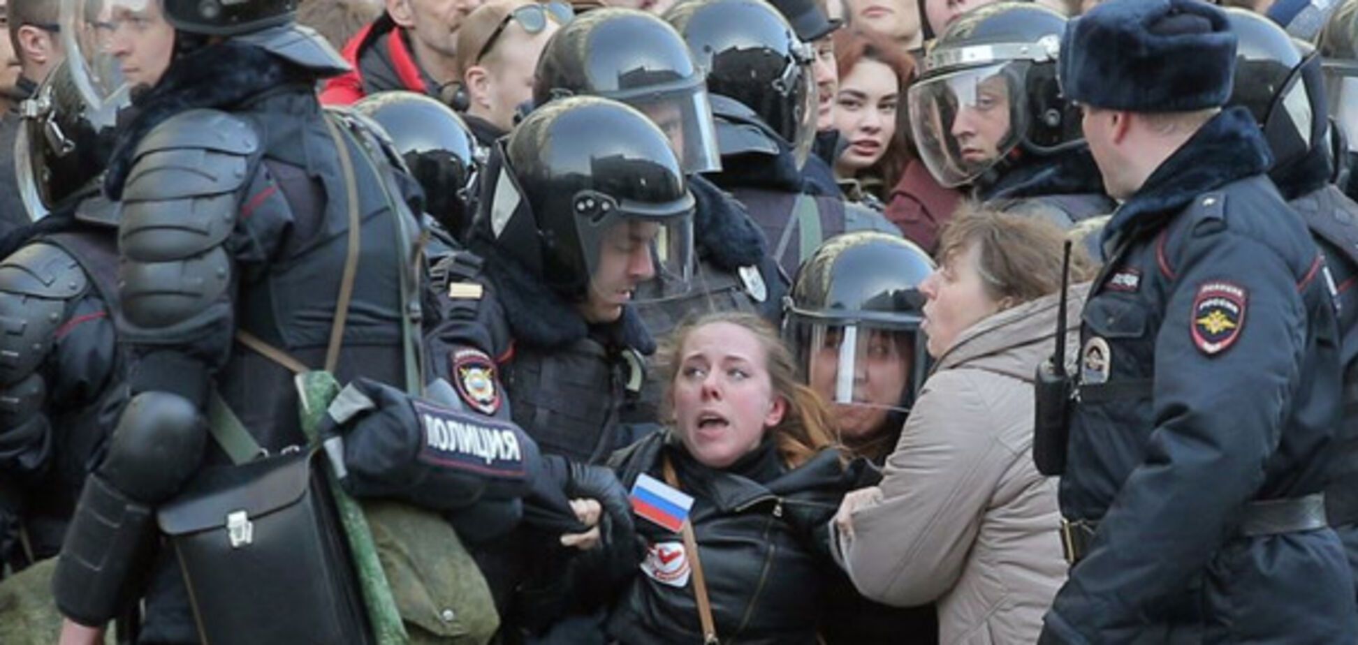 РосТВ промовчати про масштабні затримання в Москві