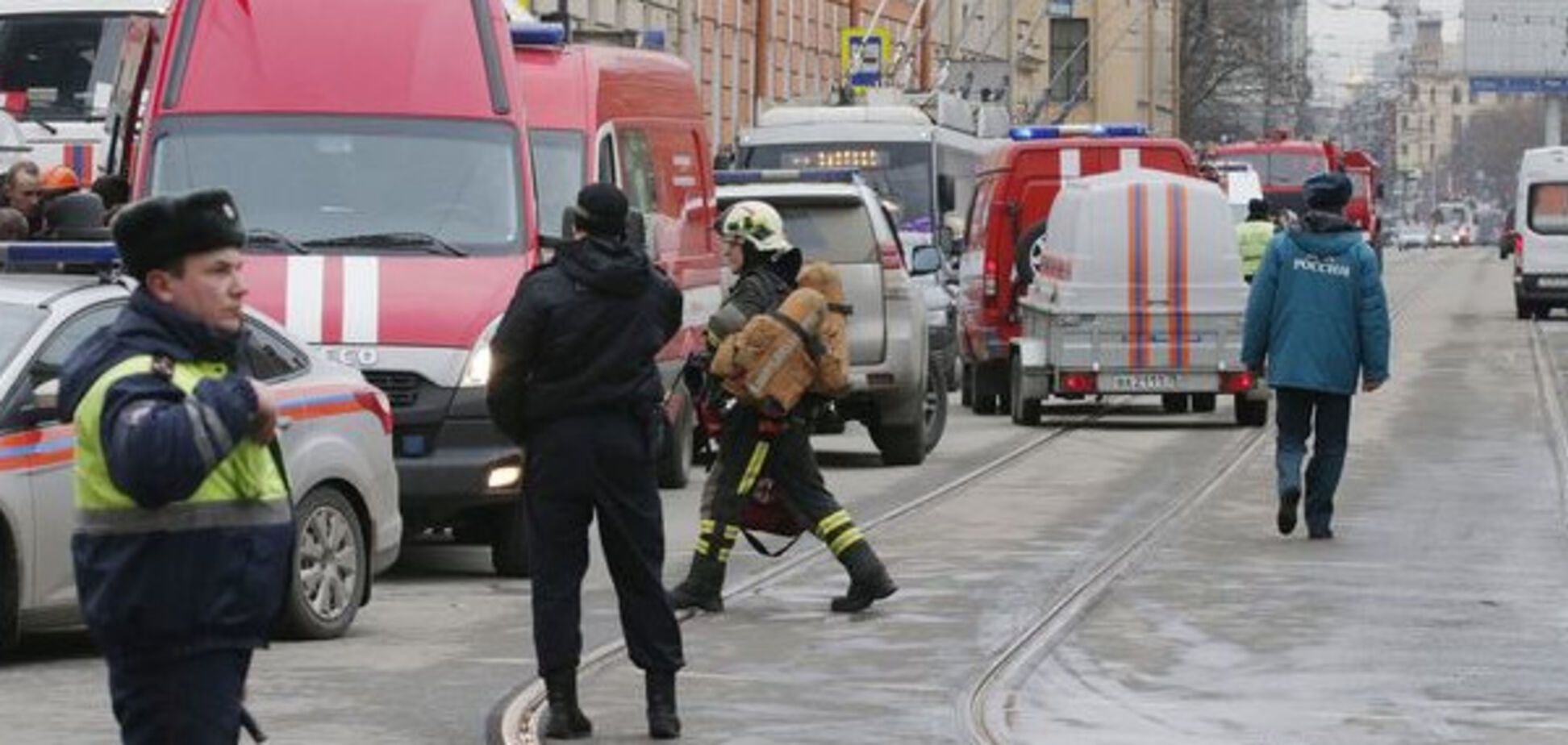 Взрыв в метро Санкт-Петербурга