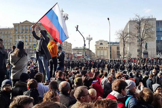 митинг Россия