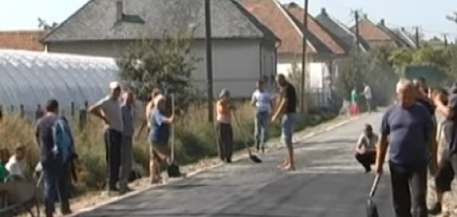 ремонт доріг у Великій Доброні