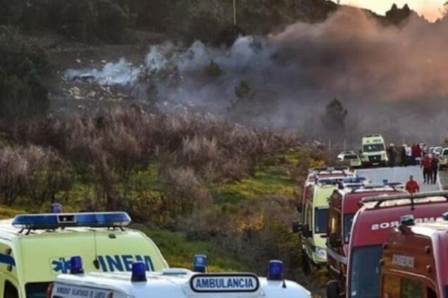 Взрыв в Португалии