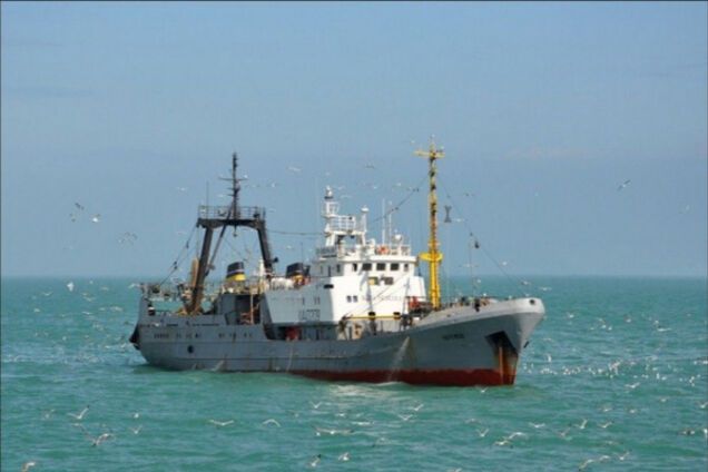 Корабль в Крыму