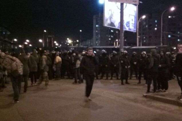 Стычки в Киеве