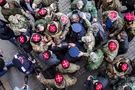 "Не допустить Майдана": в Ростове казачки побили нагайками сторонников Навального