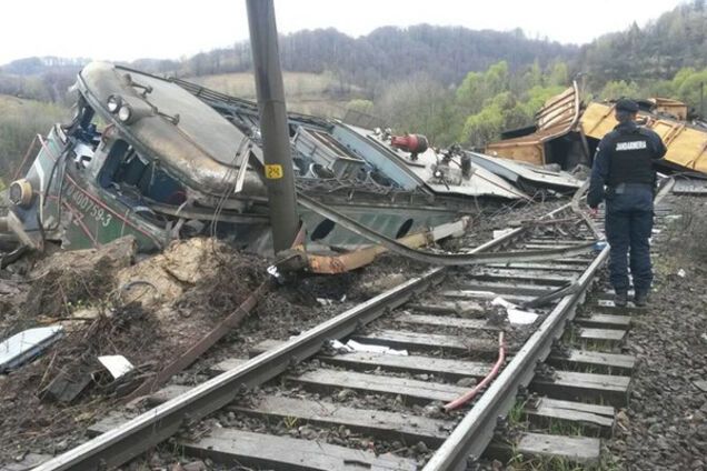 Авария в Румынии