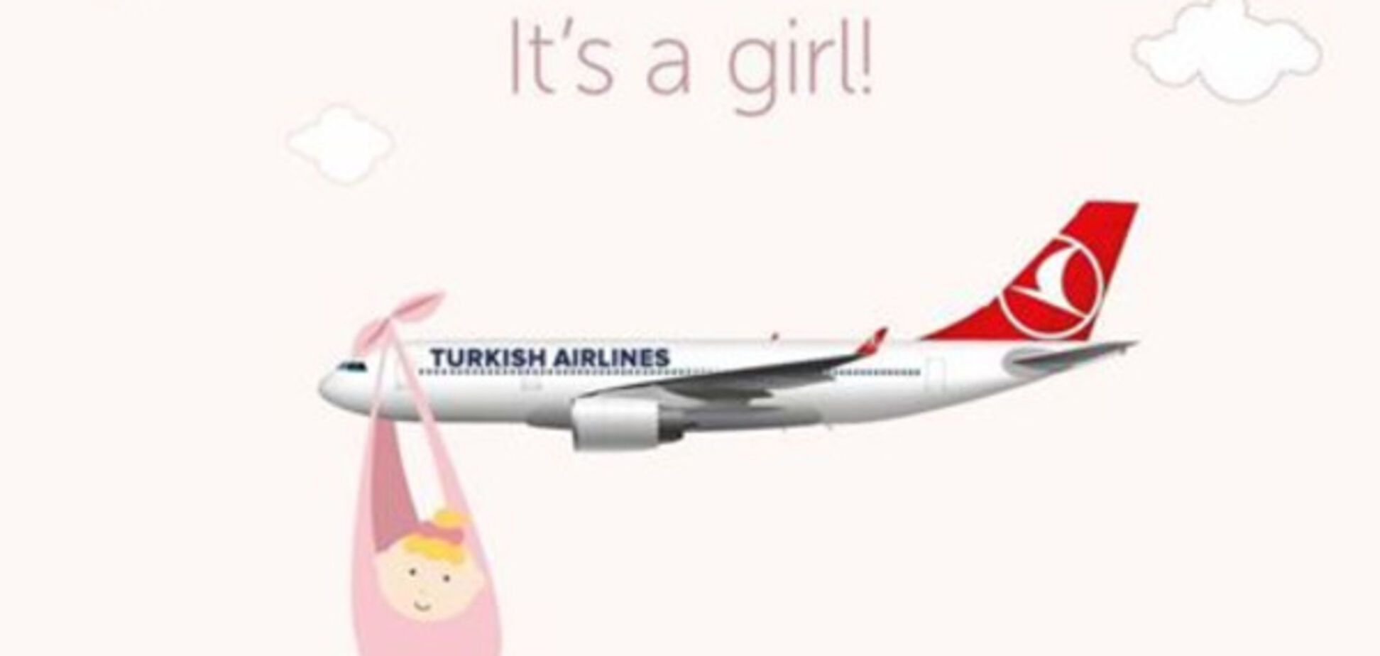 Рождение девочки на борту самолета