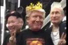 Как живые: соцсети впечатлило видео "ядерного" танца Трампа и Путина