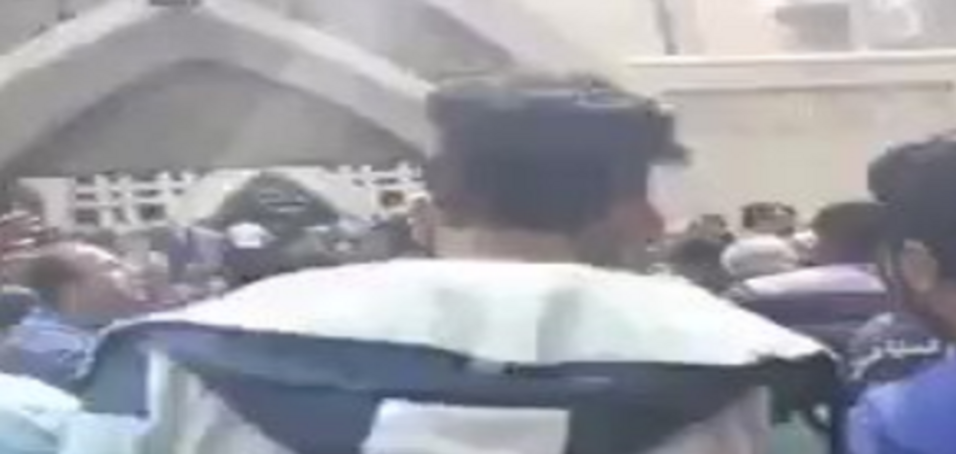 Появилось видео с места взрыва у храма в Египте