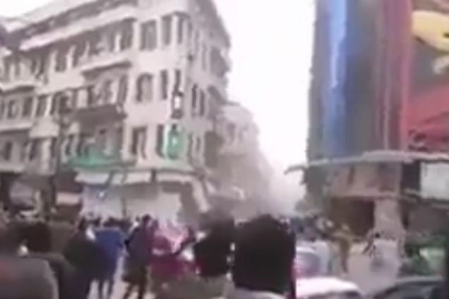 Теракты в Египте: появилось шокирующее видео с места взрыва в Александрии