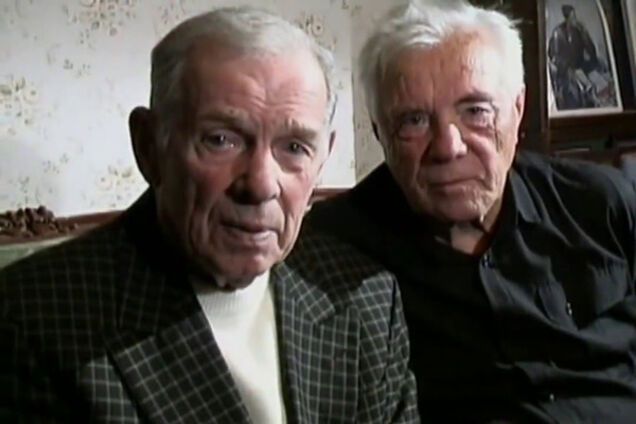 Георгий Жженов и Виктор Астафьев