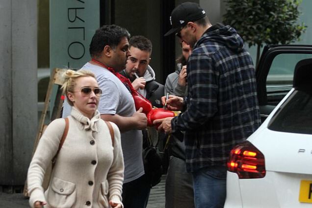 Владимир Кличко и Хайден Панеттьери