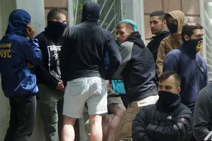 Националисты против "афганцев": в Николаеве произошло массовое побоище