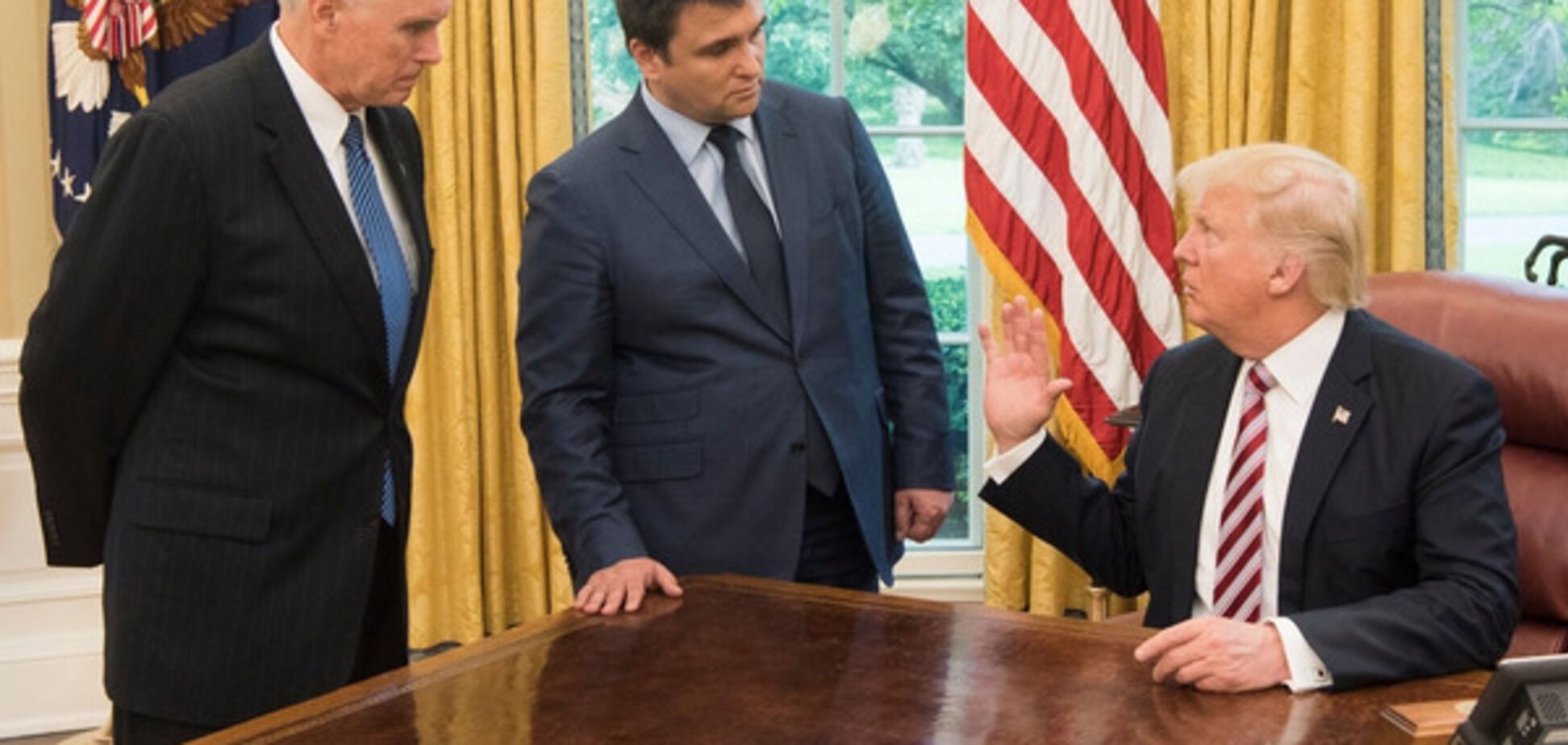 Победа в битве за Вашингтон: знаковая встреча Климкина и Трампа поразила соцсети