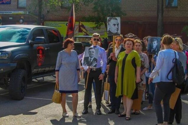 \'Бессмертный полк\' в Кривом Роге