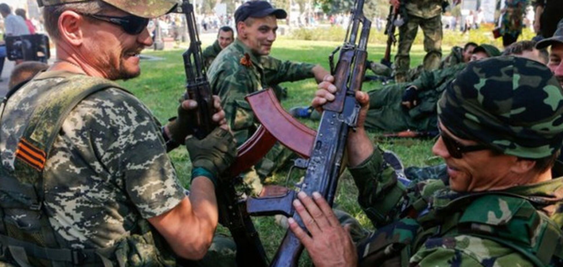 Террористы на Донбассе