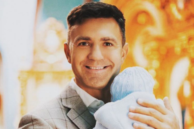 Крестины сына Тищенко: в сети гадают, как родители назвали малыша