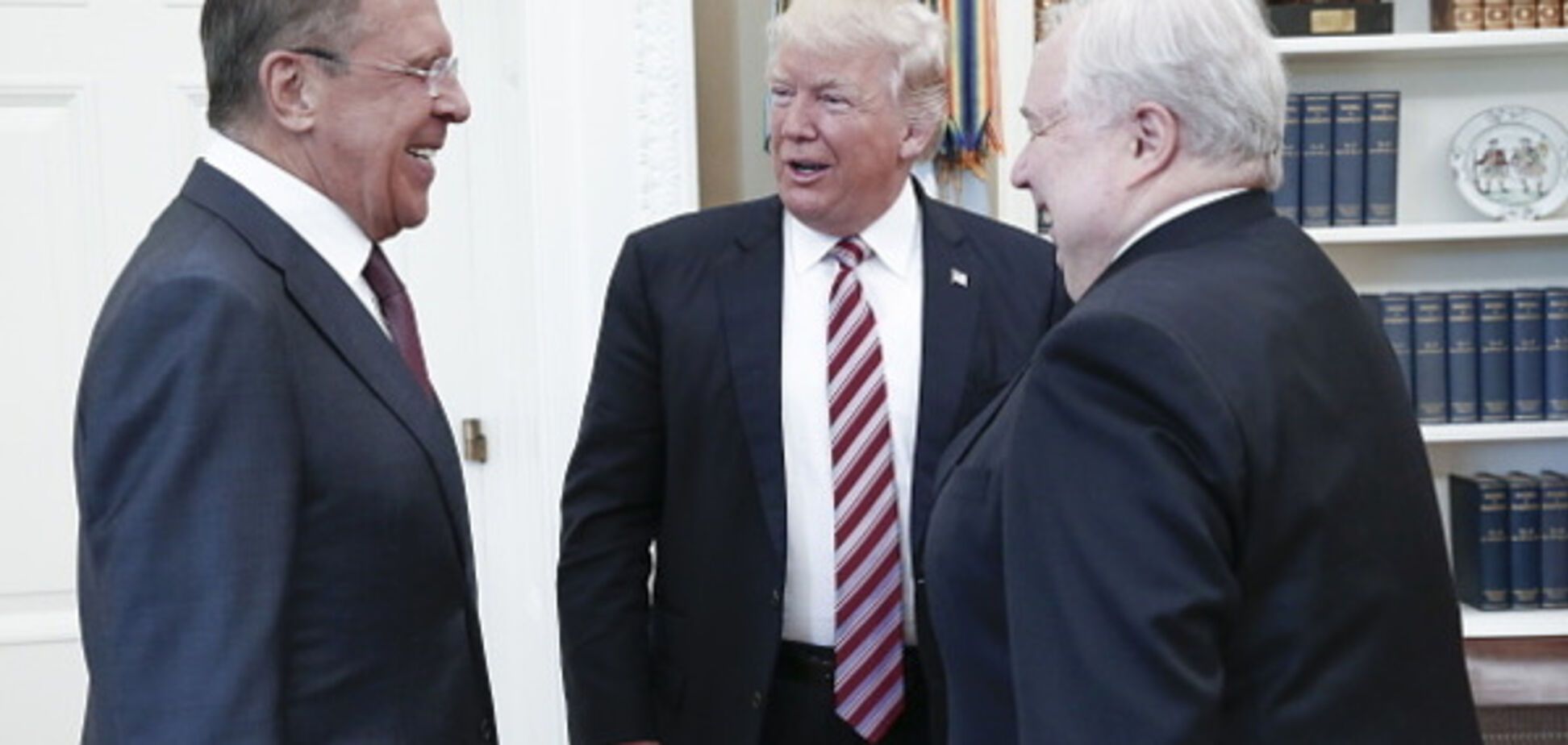 Встреча Лаврова и Трампа