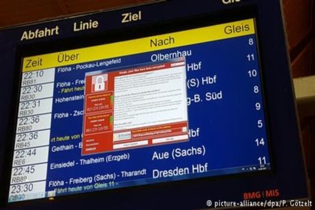 Масштабна хакерська атака зачепила також німецьку залізницю Deutsche Bahn