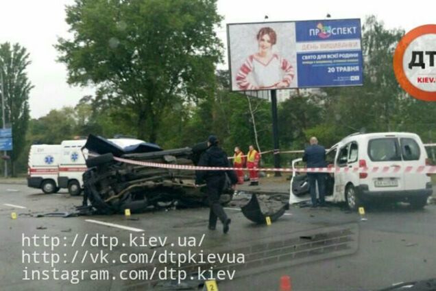 Авария в Киеве