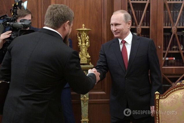 Владимир Путин, Рамзан Кадыров