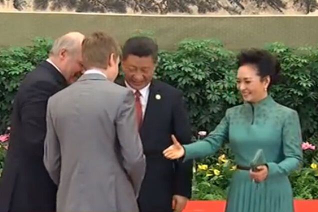 Лукашенко в Китае