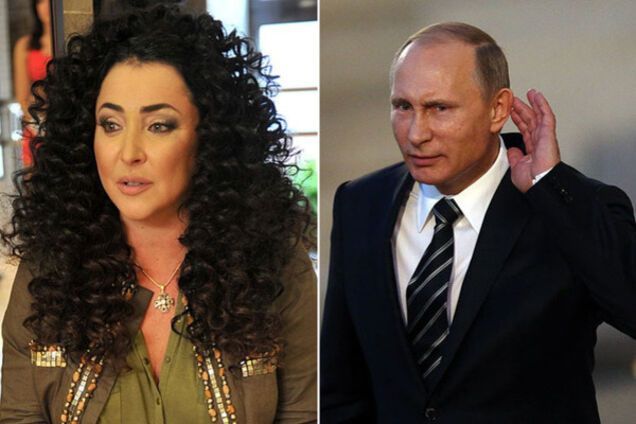 Лолита Милявская и Владимир Путин