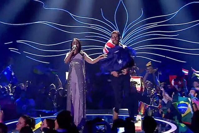 Седюк на сцене Евровидения