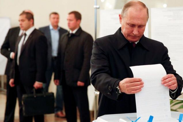 владимир путин на выборах