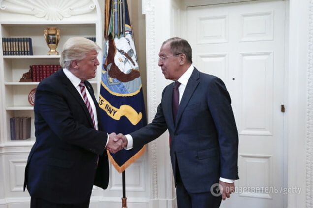 Дональд Трамп и Сергей Лавров