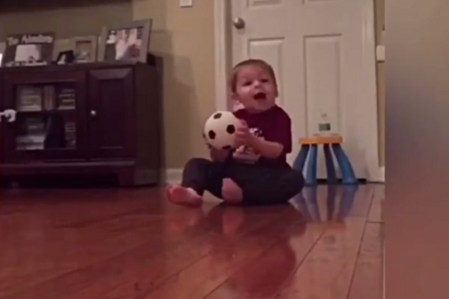 Будущий Роналду: трюк двухлетнего футболиста покорил сеть