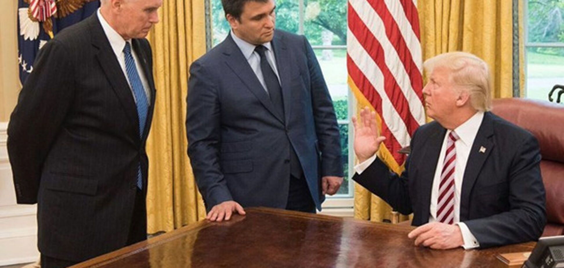 Трамп и Климкин