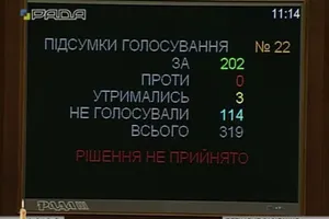 Зато в вышиванках: Рада провалила введение персональных санкций против Януковича и Ко